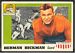 1955 Topps All-American Herman Hickman