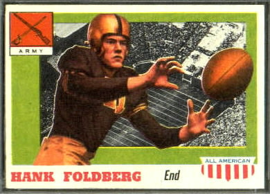 1955 Topps All-American #32: Hank Foldberg