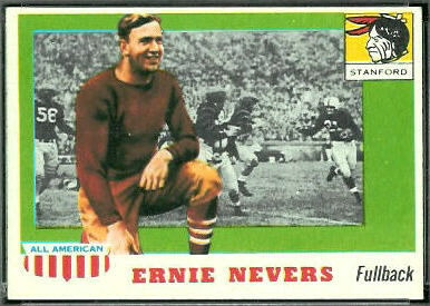 1955 Topps All-American #56: Ernie Nevers