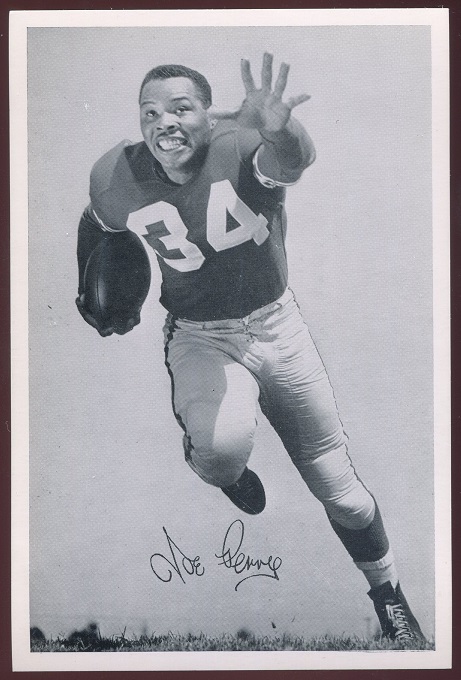 Joe Perry 1956 49ers Team Issue football card