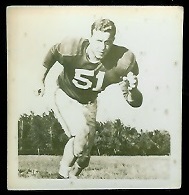 Mel Becket 1956 Parkhurst football card