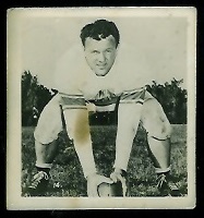 John Wozniak 1956 Parkhurst football card