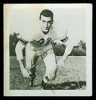 Gordon Sturtridge 1956 Parkhurst football card