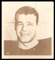 Duke Cook 1956 Parkhurst football card