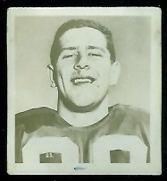 Bill Stevenson 1956 Parkhurst football card