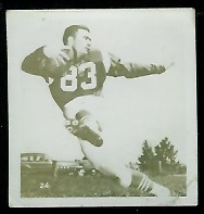 Lynn Bottoms 1956 Parkhurst football card