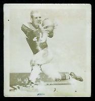 Bill McKenna 1956 Parkhurst football card