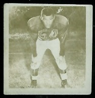 Cal Jones 1956 Parkhurst football card Cal Jones 1956 Parkhurst football card