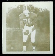 Buddy Leake 1956 Parkhurst football card