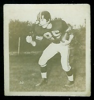 Lorne Benson 1956 Parkhurst football card