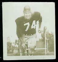 Doug McNichol 1956 Parkhurst football card