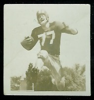 Tom Moran 1956 Parkhurst football card