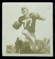 Tom Moran 1956 Parkhurst football card