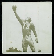 Red O'Quinn 1956 Parkhurst football card