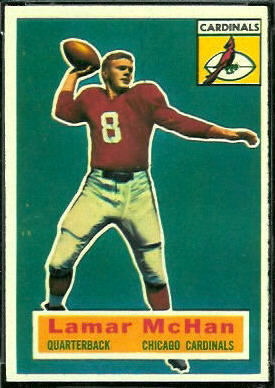 Lamar McHan 1956 Topps football card