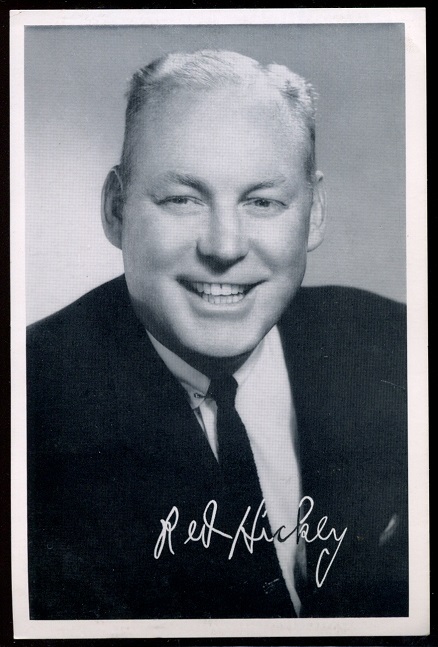 Red Hickey 1957 49ers Team Issue football card