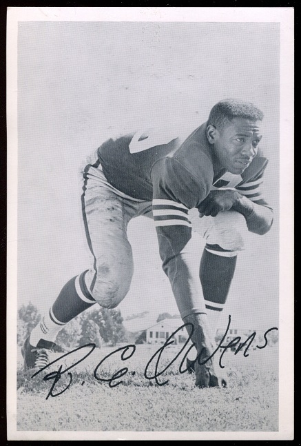R.C. Owens 1957 49ers Team Issue football card R.C. Owens 1957 49ers Team Issue football card