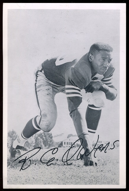 R.C. Owens 1957 49ers Team Issue football card