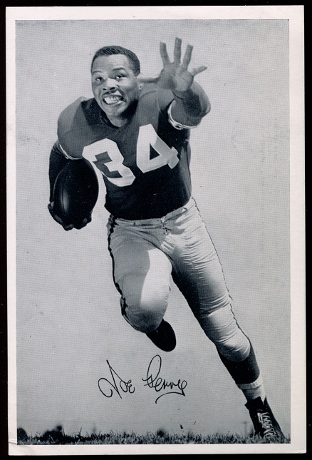 Joe Perry 1957 49ers Team Issue football card Joe Perry 1957 49ers Team Issue football card