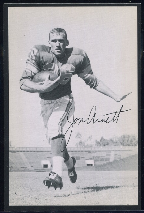 Jon Arnett 1957 Rams Team Issue football card Jon Arnett 1957 Rams Team Issue football card