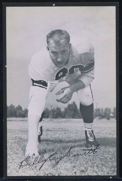 Billy Ray Smith 1957 Rams Team Issue football card