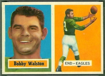 Bobby Walston 1957 Topps football card