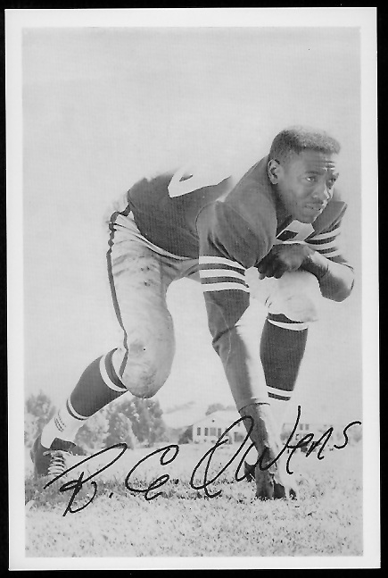 R.C. Owens 1958 49ers Team Issue football card