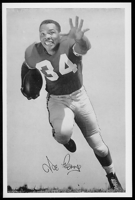 Joe Perry 1958 49ers Team Issue football card Joe Perry 1958 49ers Team Issue football card
