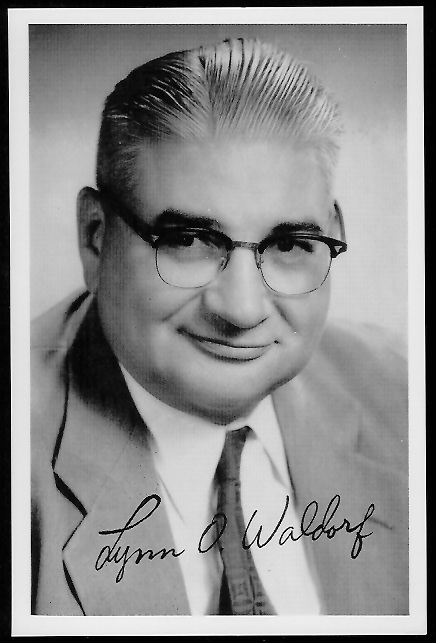 Pappy Waldorf 1958 49ers Team Issue football card Pappy Waldorf 1958 49ers Team Issue football card