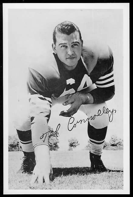 Ted Connolly 1958 49ers Team Issue football card