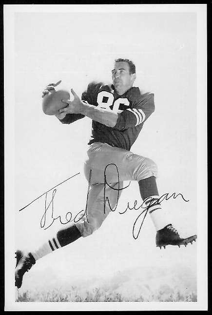 Fred Dugan 1958 49ers Team Issue football card