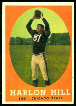 Harlon Hill 1958 Topps football card