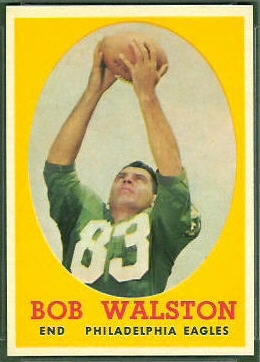 Bobby Walston 1958 Topps football card