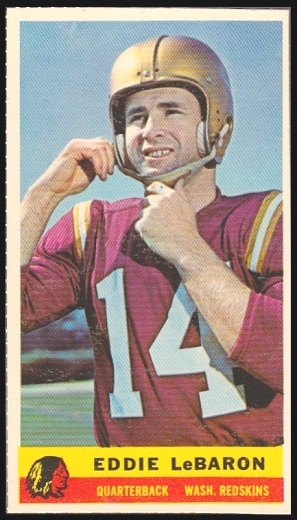 Eddie LeBaron 1959 Bazooka football card