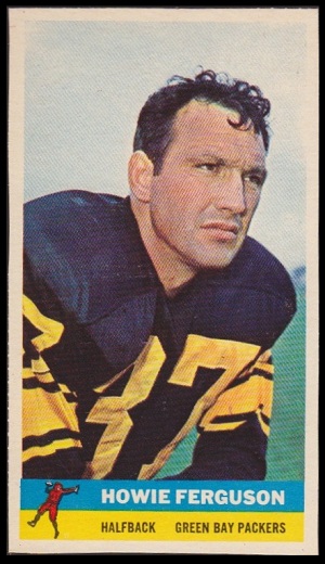 Howard Ferguson 1959 Bazooka football card