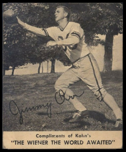 Jimmy Orr 1959 Kahns football card