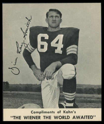 Jim Ray Smith 1959 Kahns football card