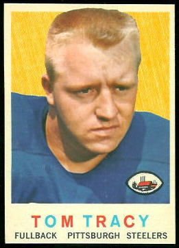 Tom Tracy 1959 Topps football card