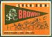 1959 Topps Browns Pennant