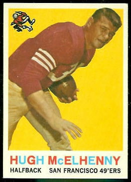 Hugh McElhenny 1959 Topps football card