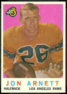 Jon Arnett 1959 Topps football card