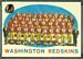 1959 Topps Washington Redskins Team