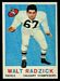 1959 Topps CFL Walt Radzick