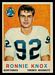 1959 Topps CFL Ronnie Knox