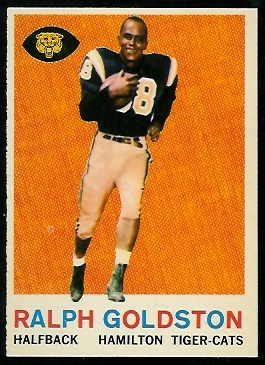 Ralph Goldston 1959 Topps CFL football card