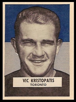 Vic Kristopaitis 1959 Wheaties CFL football card