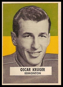 Oscar Kruger 1959 Wheaties CFL football card