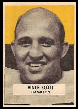 Vince Scott 1959 Wheaties CFL football card