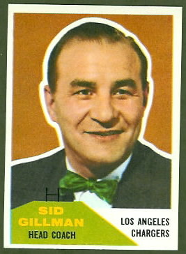 1960 Fleer #7: Sid Gillman