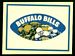 1960 Fleer AFL Team Decals Buffalo Bills